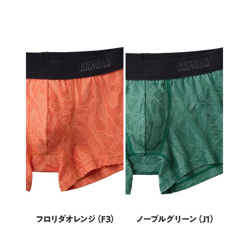 ★298【ストレリチア柄】グンゼ BODY WILD ボクサー 前とじＭ3枚 ☆298【ストレリチア柄】グンゼ BODY WILD ボクサー 前とじM3枚