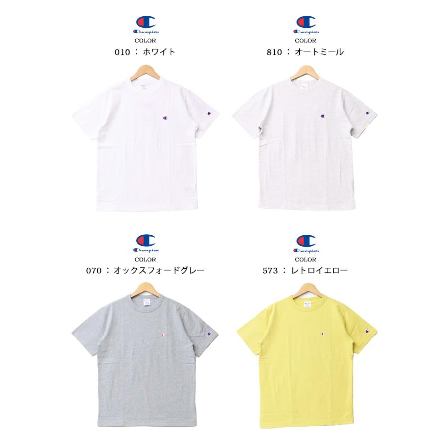 Champion（チャンピオン） 大きいサイズ ワンポイント 半袖Tシャツ 半T 