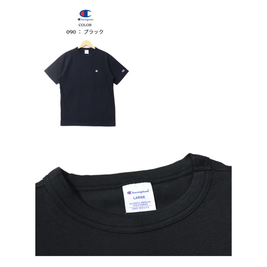 Champion（チャンピオン） 大きいサイズ ワンポイント 半袖Tシャツ 半T 