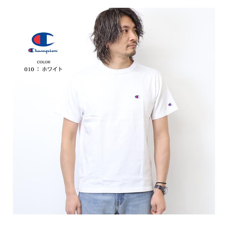 Champion（チャンピオン） 大きいサイズ ワンポイント 半袖Tシャツ 半T