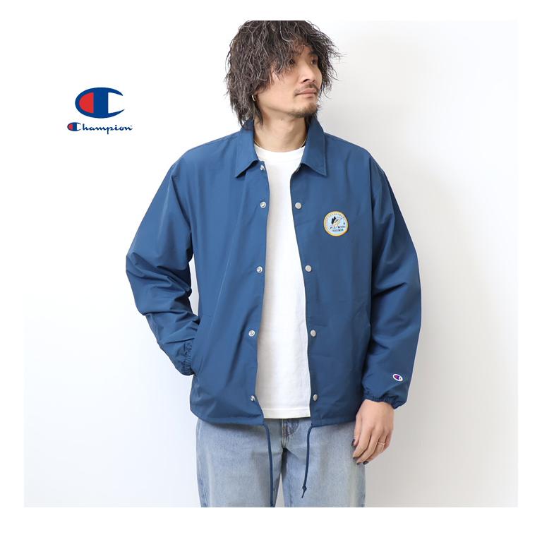 Champion チャンピオン ワッペン バックプリント コーチ Champion チャンピオン ワッペン バックプリント コーチ
