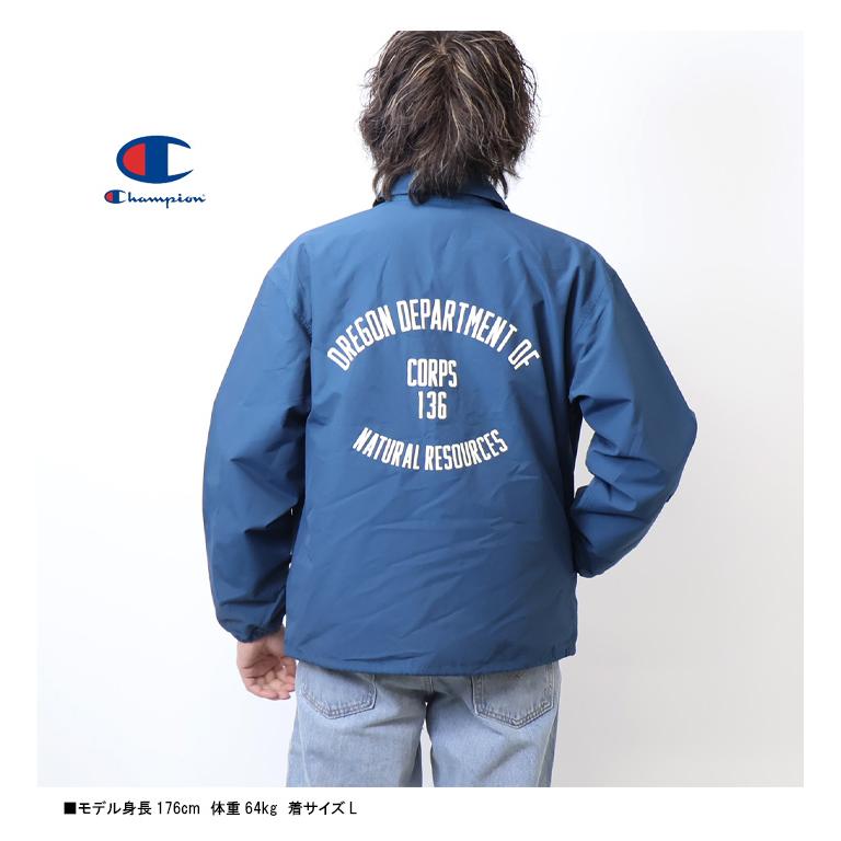 Champion チャンピオン ワッペン バックプリント コーチ Champion チャンピオン ワッペン バックプリント コーチ