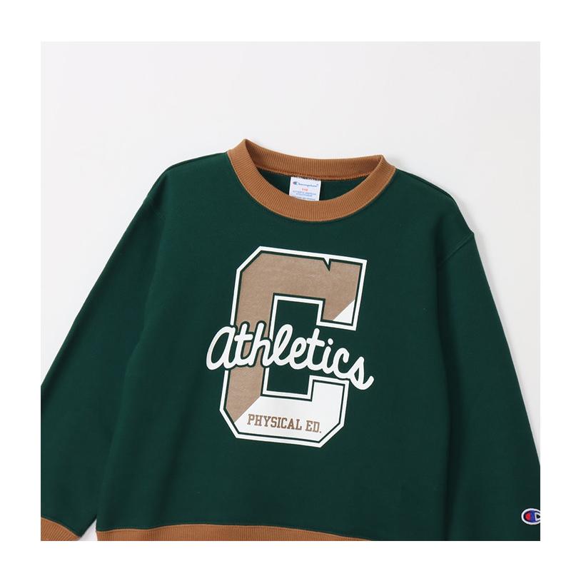 Champion（チャンピオン） キッズ プリント スウェットシャツ
