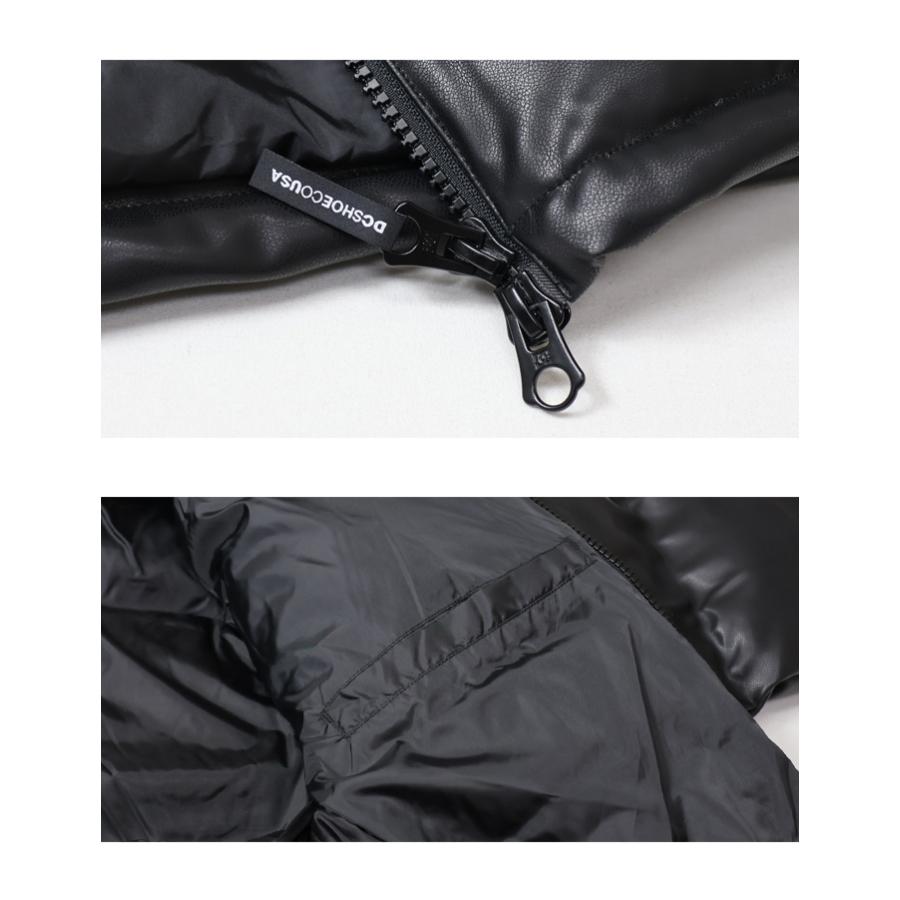 DC SHOES（ディーシーシューズ） フェイクレザー 中綿ジャケット