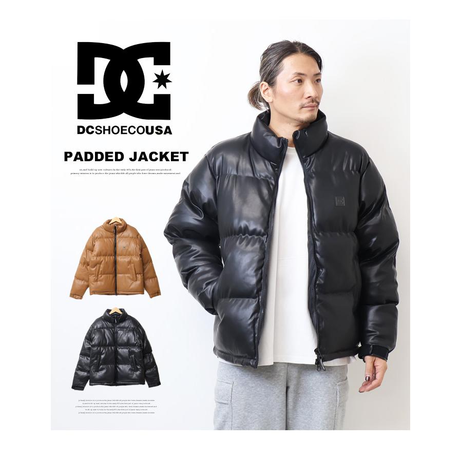 DC SHOES ディーシーシューズ フェイクレザー 中綿ジャケット DC SHOES ディーシーシューズ フェイクレザー 中綿ジャケット