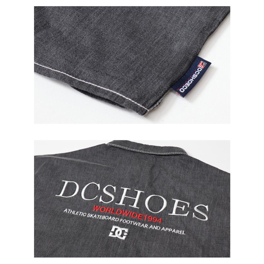 DC SHOES ディーシーシュー ワーカーズ 半袖シャツ ドロップショルダー ビッグシルエット メンズ 送料無料 DSH242001｜rexone｜17