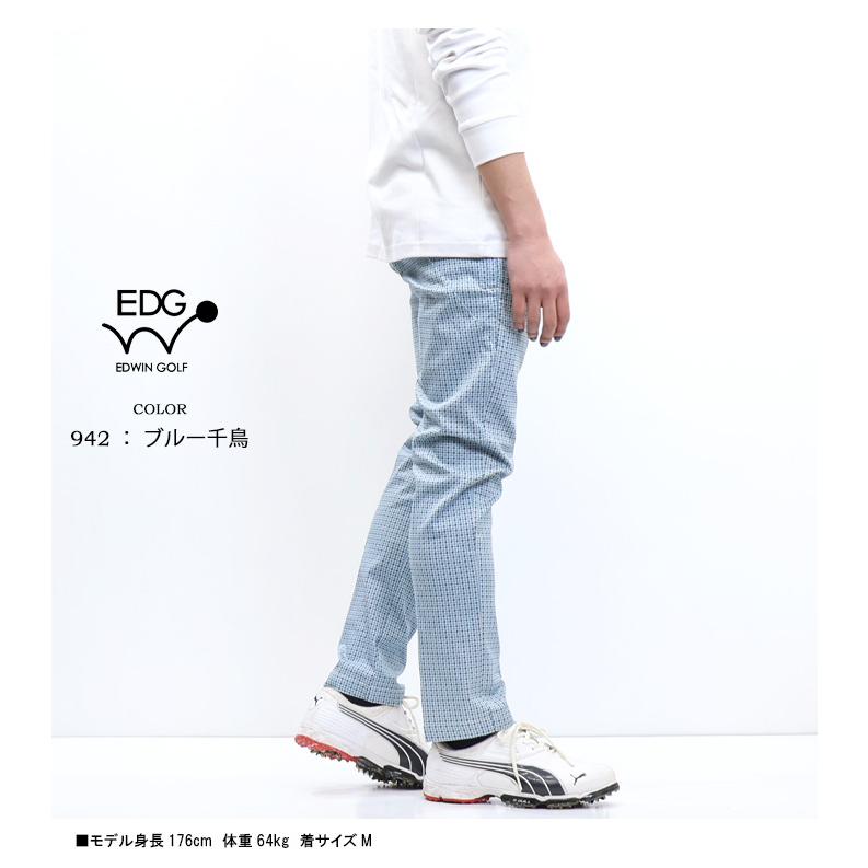 503 EDWIN GOLF エドウィンゴルフ スリムテーパード モイスチャー