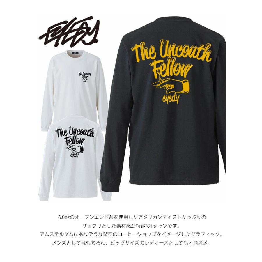 新品未使用　House on the Hill 長袖Tシャツ EYEDY アイディ プリント 長袖Tシャツ THE UNCOTH FELLOW 長T