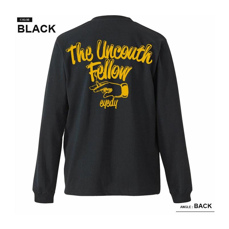 EYEDY アイディ プリント 長袖Tシャツ THE UNCOTH FELLOW 長T ロンT