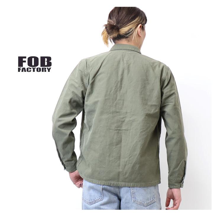 F.O.B FACTORY ファティーグシャツジャケット サイズ2 F.O.B FACTORY ファティーグシャツジャケット サイズ2 F.O.B