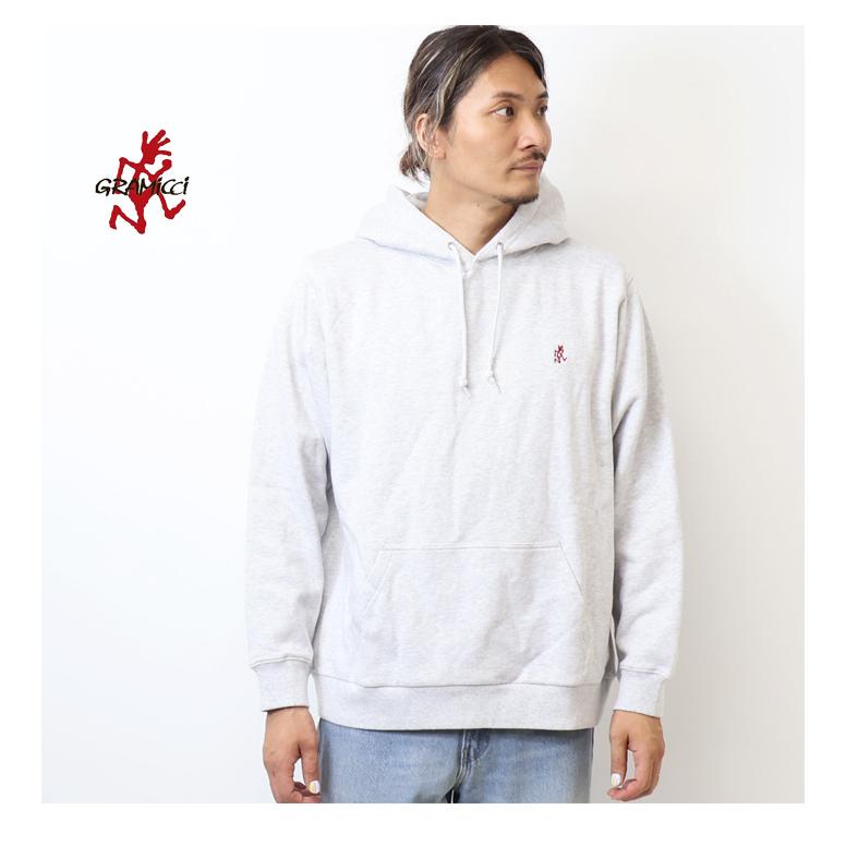 GRAMICCI（グラミチ） ワンポイントフーディー 裏毛 プルパーカー