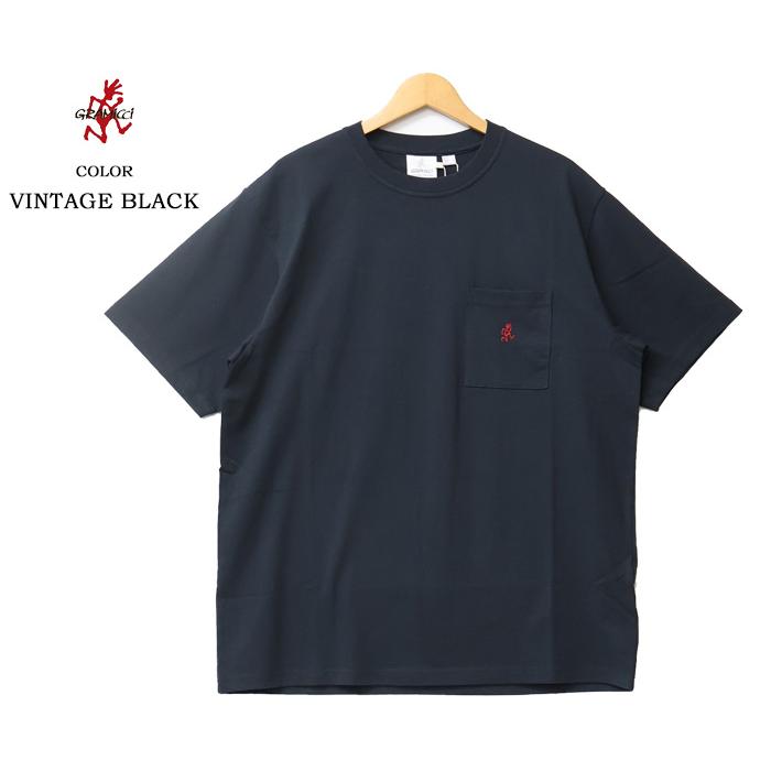 GRAMICCI グラミチ ワンポイント 胸ポケット 半袖Tシャツ 半T