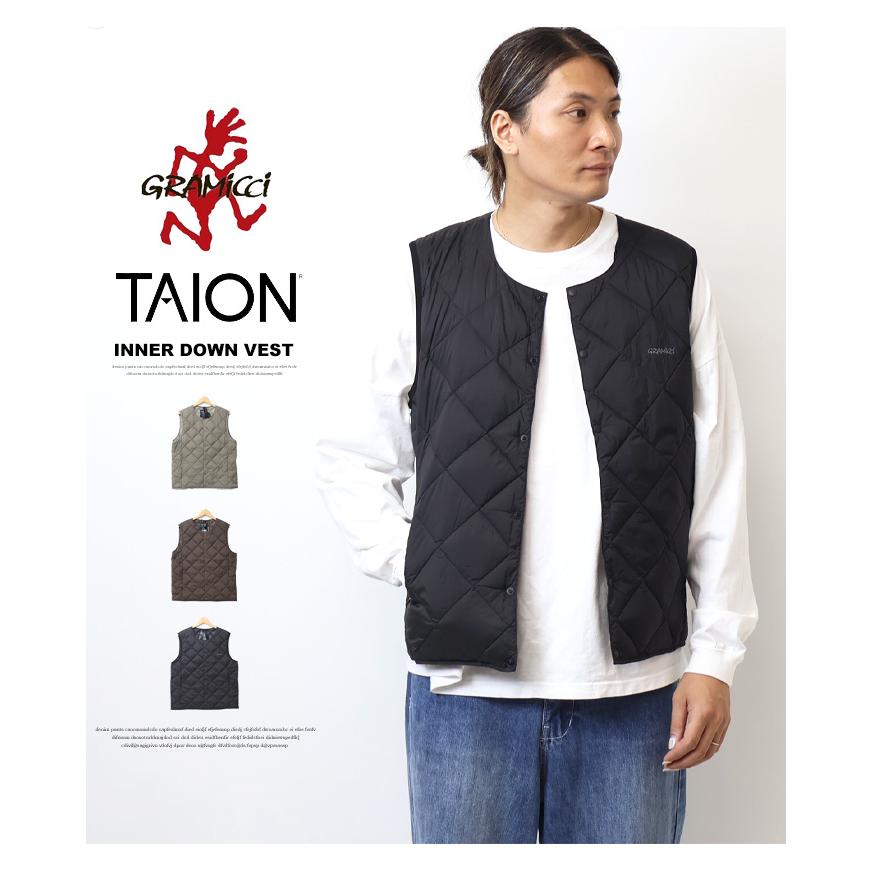 GRAMICCI グラミチ TAION タイオン コラボ インナーダウンベスト GRAMICCI グラミチ TAION タイオン コラボ インナーダウンベスト