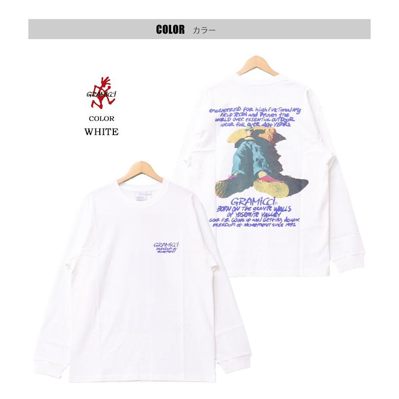 GRAMICCI（グラミチ） ナッピングクライマー 長袖Tシャツ ロンT 長T