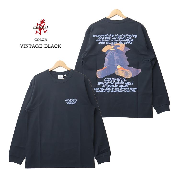 GRAMICCI グラミチ ナッピングクライマー 長袖Tシャツ ロンT 長T