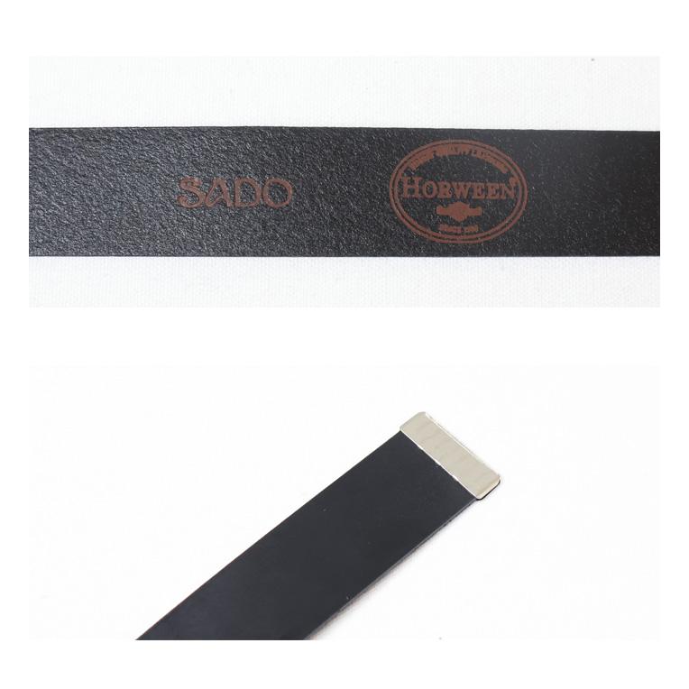 Horween ホーウィン クロムエクセル GI レザーベルト GIベルト 細め