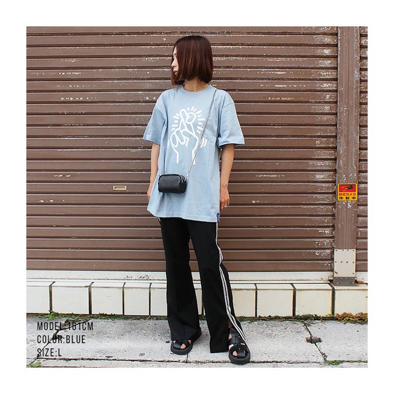 Keith Haring キースへリング プリント 半袖Tシャツ メンズ レディース ユニセックス 半T KH-KH2306｜rexone｜05