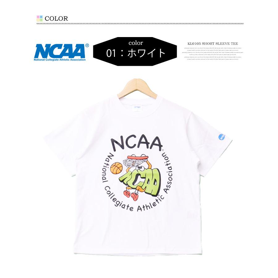 NCAA エヌシーエーエー レディース プリント 半袖Tシャツ 半T KL0105