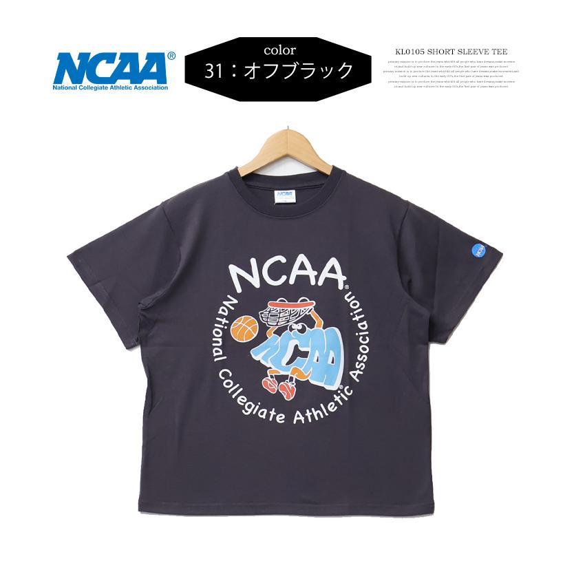NCAA エヌシーエーエー レディース プリント 半袖Tシャツ 半T KL0105