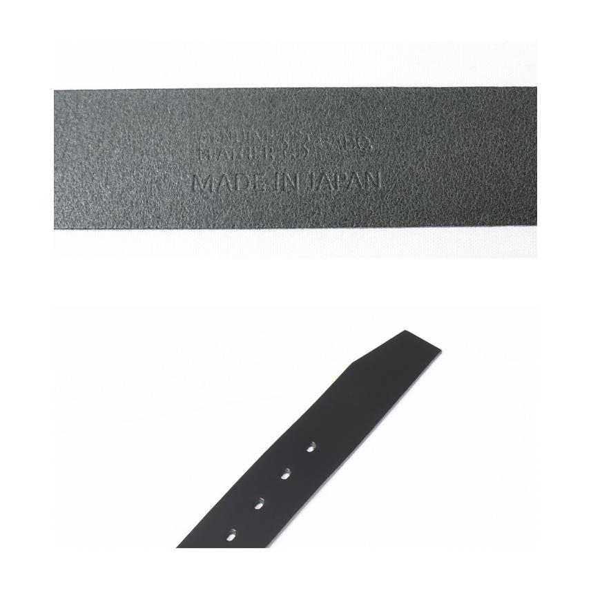 ロングサイズ 長尺 飯田工房 スクエアバックル ギャリソン レザー