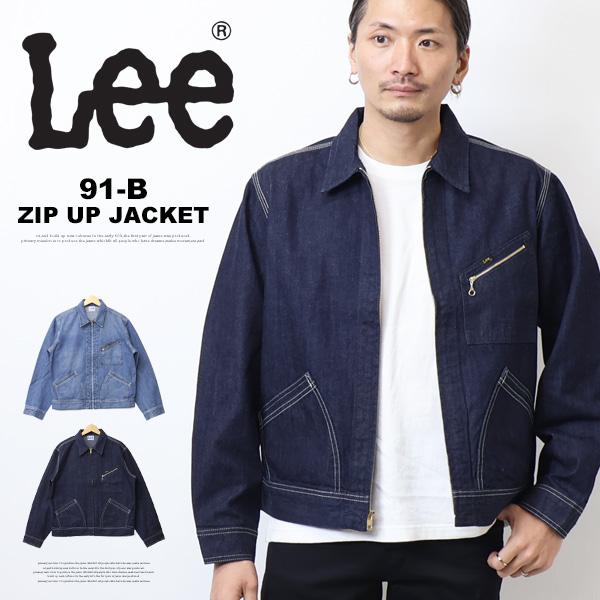 Lee リー DUNGAREES ダンガリーズ 91B ZIP-UPブルゾン ライト
