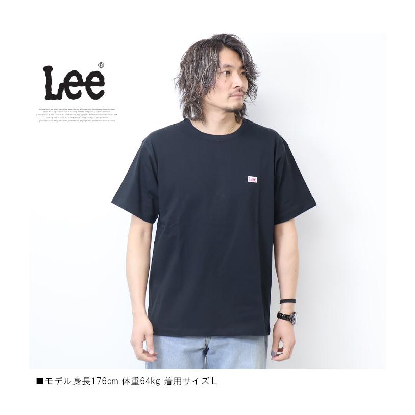 Lee（リー） ロゴ刺繍 バックプリント 半袖Tシャツ メンズ レディース