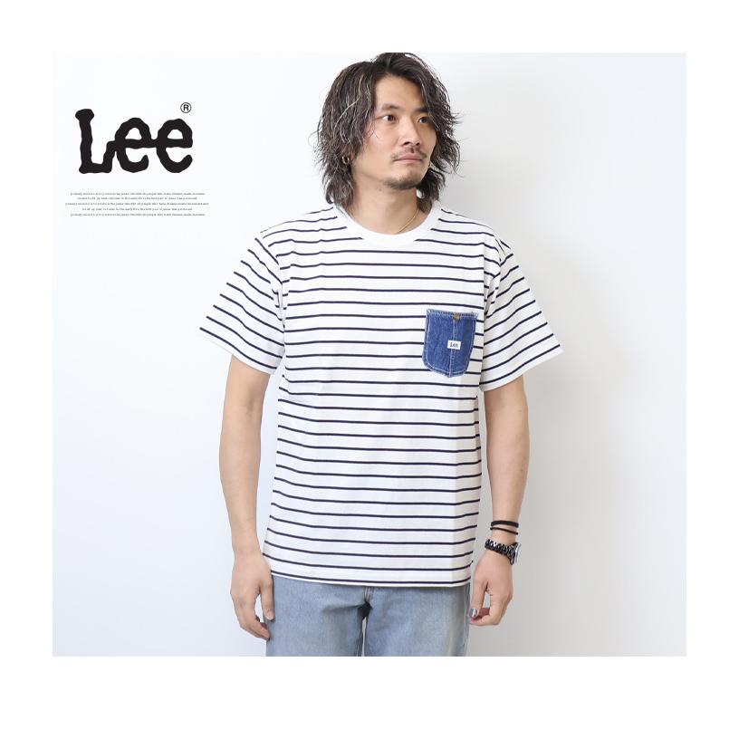 Lee リー デニムポケット 半袖Tシャツ 胸ポケット メンズ レディース ユニセックス 半T 送料無料 Lee LT3133 | Lee | 10
