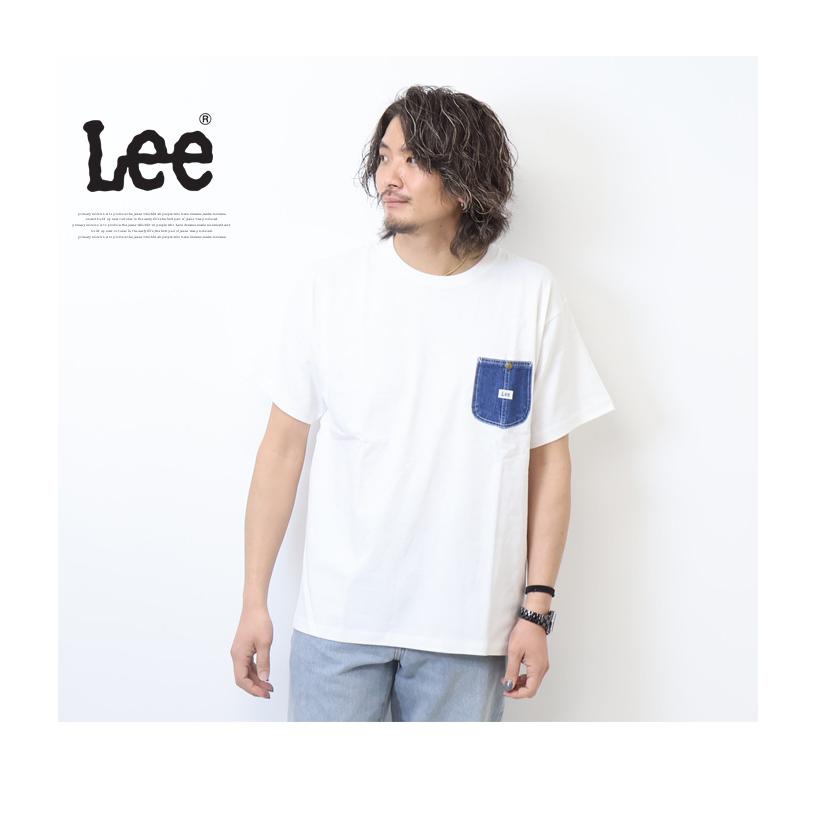 Lee リー デニムポケット 半袖Tシャツ 胸ポケット メンズ レディース ユニセックス 半T 送料無料 Lee LT3133 | Lee | 04