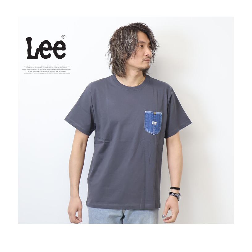 Lee リー デニムポケット 半袖Tシャツ 胸ポケット メンズ レディース ユニセックス 半T 送料無料 Lee LT3133 | Lee | 07