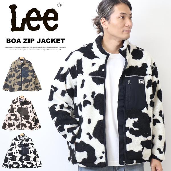 未使用 ローチェ 裏起毛ジャケット Lee（リー） ボアジャケット ジップジャケット ブルゾン アウター