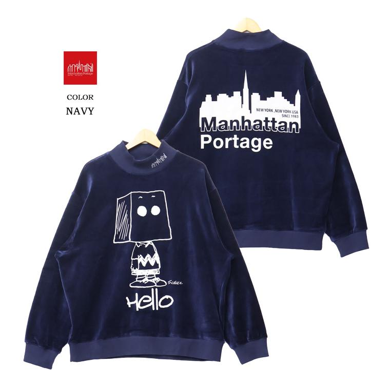 MMA スヌーピー トレーナー Manhattan Portage マンハッタンポーテージ スヌーピーコラボ