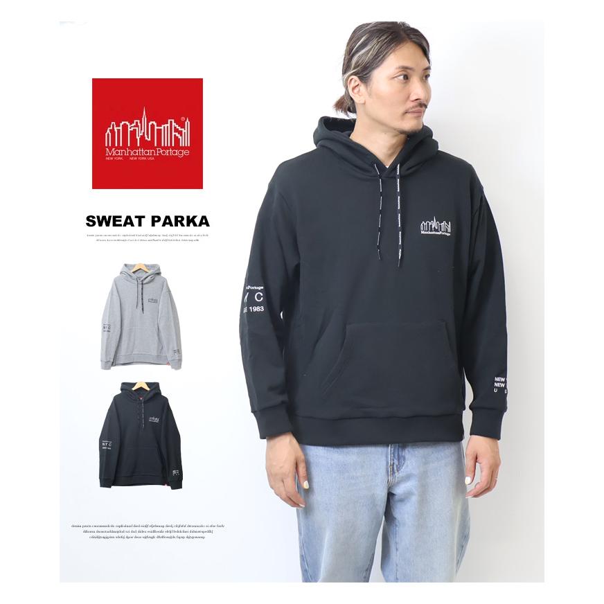 Manhattan Portage（マンハッタンポーテージ） プリント スウェット