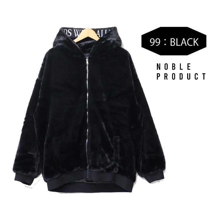 NOBLE PRODUCT ラウンドテープ ファージャケット ビッグ