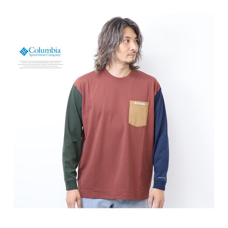 Columbia コロンビア ヤングストリートロングスリーブクルー 胸