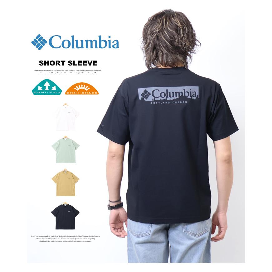 Columbia コロンビア サンシャインクリークグラフィックショートスリーブティー 半袖Tシャツ 半T メンズ PM2762｜rexone｜02