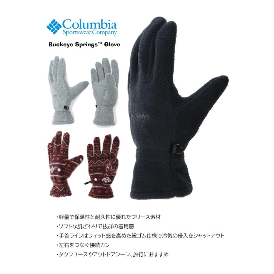 Columbia コロンビア バックアイスプリングスグローブ 手袋