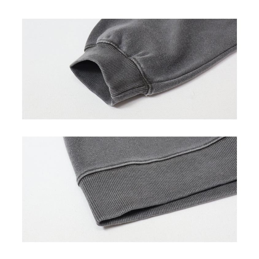 クラッシュ加工 メンズ トップス スウェット Tシャツ 新品 Starting Over tシャツ Pigment hard wash ripped T/ピグメント