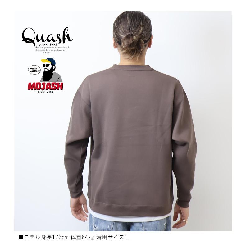 Quash クアッシュ MOJASH モジャッシュ サガラ刺繍 スウェット Quash クアッシュ MOJASH モジャッシュ サガラ刺繍 スウェット