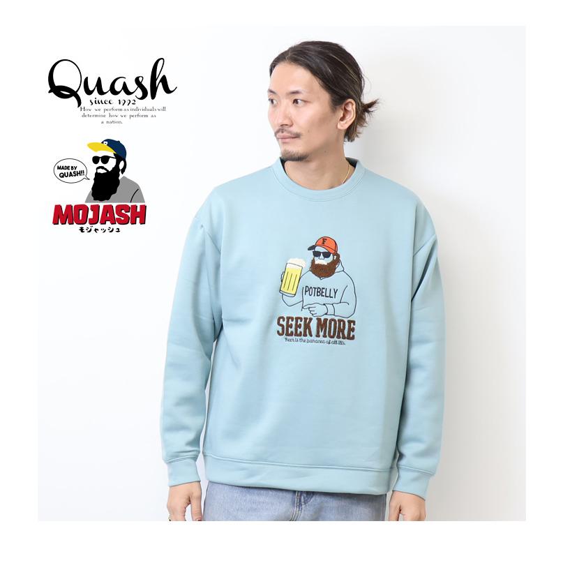Quash クアッシュ MOJASH モジャッシュ ヒゲおじさん サガラ刺繍