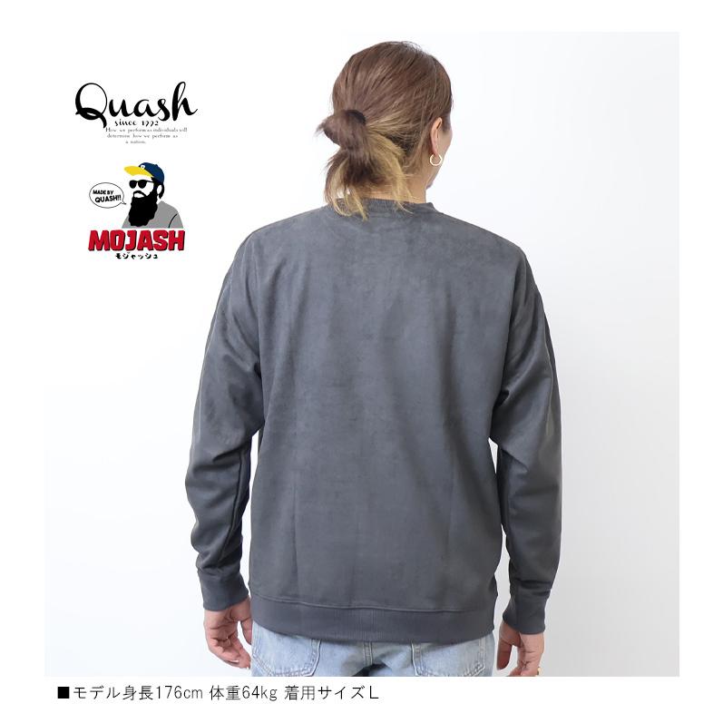 Quash クアッシュ MOJASH モジャッシュ ヒゲおじさん ワンポイント刺繍