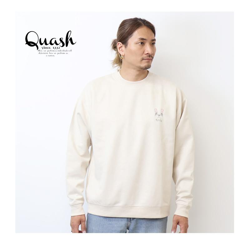 Quash クアッシュ アニマルステッチ ワンポイント ポンチ