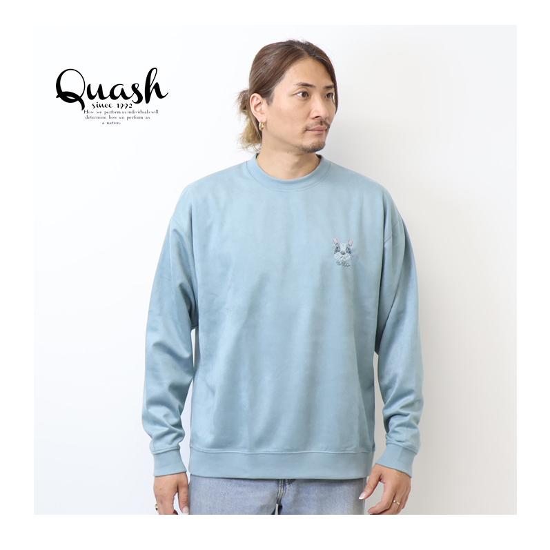 Quash クアッシュ アニマルステッチ ワンポイント ポンチ