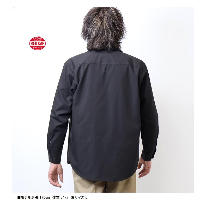 RED KAP（レッドキャップ） 長袖 ワークシャツ 長袖シャツ メンズ 送料