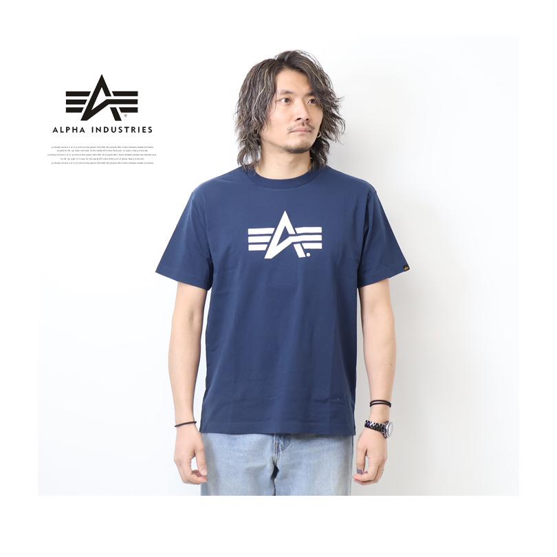 ★ALPHA INDUSTRIES★アルファ ニュース パッチ Tシャツ Alpha Industries アルファインダストリーズ tシャツ にもよく