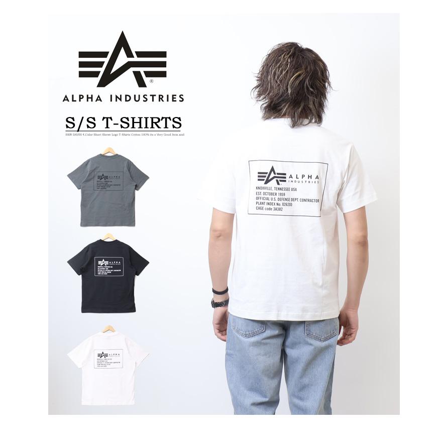 ALPHA INDUSTRIES アルファ インダストリーズ バックプリント 半袖Tシャツ 半T メンズ  TC1620｜rexone｜02