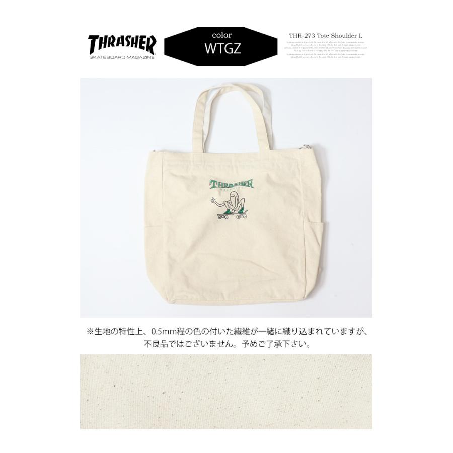 THRASHER（スラッシャー） キャンバス 2WAY トートバッグ ショルダー