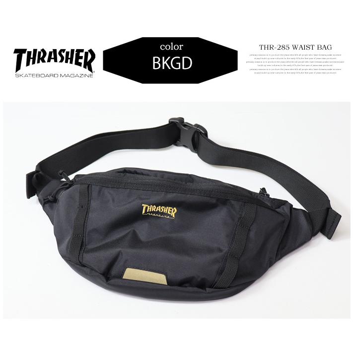 THRASHER スラッシャー ウエストバッグ ウエストポーチ ボディ