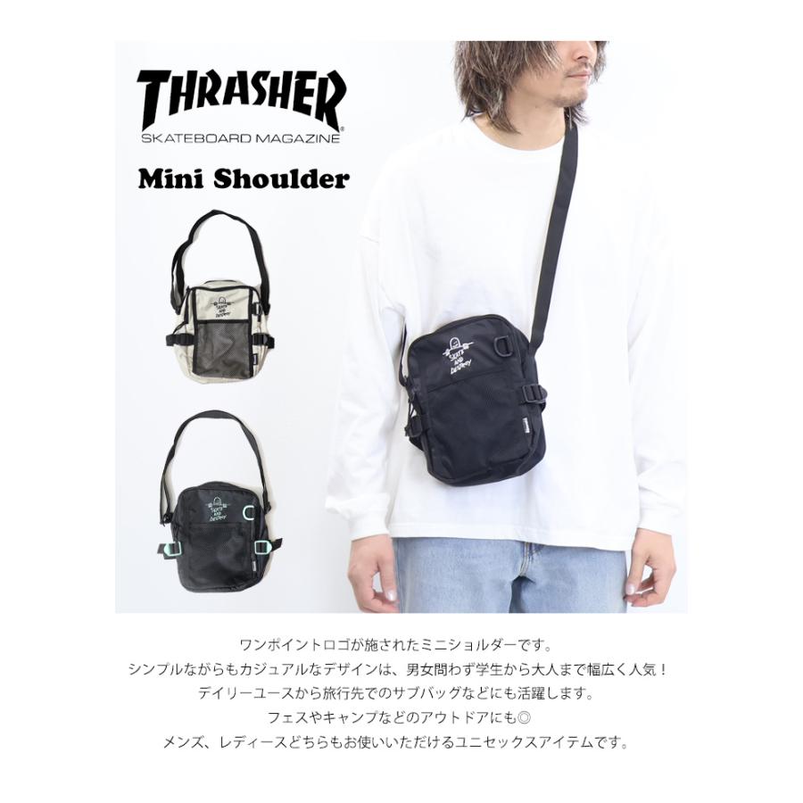 THRASHER（スラッシャー） ミニショルダーバッグ マークゴンザレス