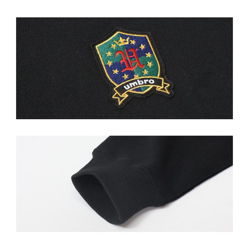 LOGOS UMBRO アンブロ umbro 別注 ハーフジップスウェット