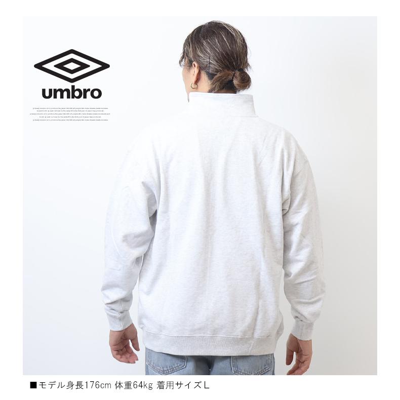 LOGOS UMBRO アンブロ umbro 別注 ハーフジップスウェット